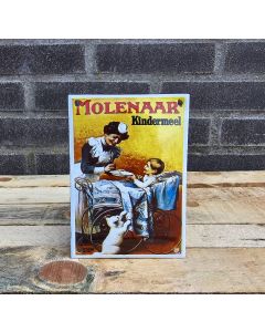Molenaar enamel sign