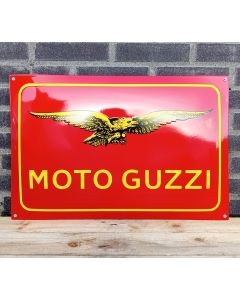 Moto guzzi red/yellow