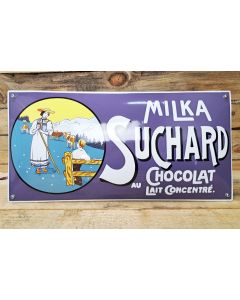 Milka Suchard au Lait Enamel sign