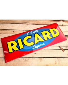 Enamel advertising sign Ricard pastis