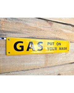 "Gas, put on your..."