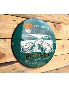 Oilzum motor oil sign