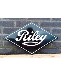 Riley enamel sign
