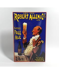 Robert Allen enamel sign ear