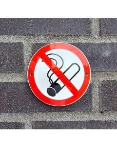 No smoking prohibition sign