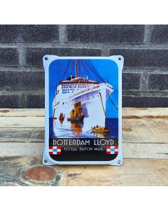 Rotterdam Lloyd enamel sign