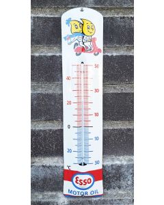 Enamel thermometer Esso motor oil