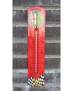 Enamel thermometer Alfa Romeo Milano