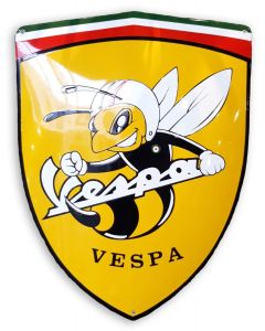 Vespa shield Cut out