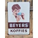 Beyers Koffies enamel sign