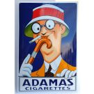 Adamas Cigarettes enamel sign