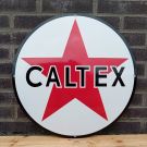 Caltex enamel sign