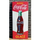 Enamel sign Buvez Coca Cola Glacé