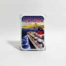 Cunard Canada enamel sign 14x10cm