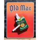 Enamel sign Old Mac Viriginia mild cigarettes
