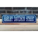 Harley Davidson street Blue