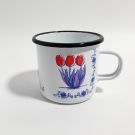 Enamel mug Dutch Tulip