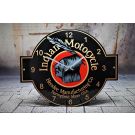 Clock Indian Motocycle enamel