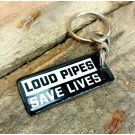 Loud pipes keychain
