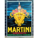 Enamel sign Martini - vermouth & rossi - torino