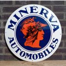 Minerva automobiles enamel