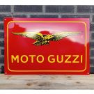 Moto guzzi red/yellow