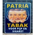 enamel sign PATRIA TOBACCO - For pipe and cigarette