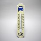 Fiat 500 enamel thermometer