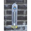 Thermometer Horex Dienst 6,5x30cm Emaille