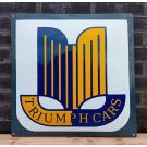 Triumph cars enamel sign