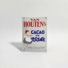 Van Houten Cacao en Chocolade enamel sign