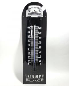 Enamel thermometer Triumph TR3 LARGE