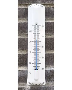 Thermometer deco white