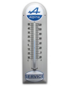 Alpine enamel thermometer