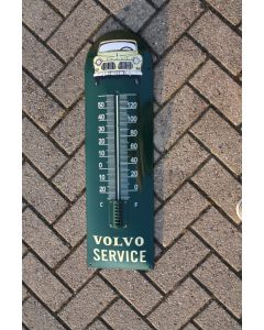 Volvo service enamel thermometer