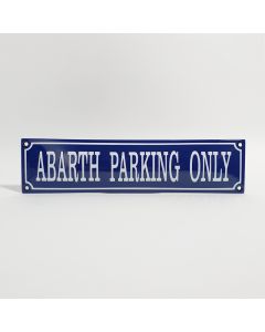 Abarth parking only