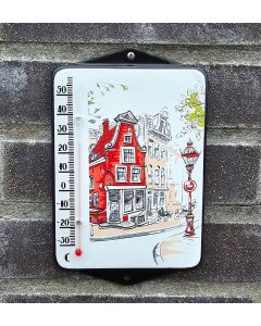 Amsterdam enamel thermometer