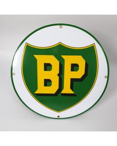 BP Flat Enamel Sign