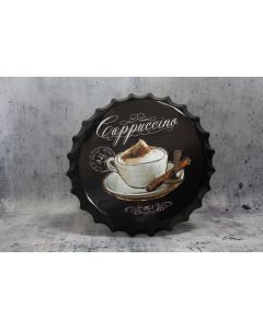 Cappuccino advertising sign