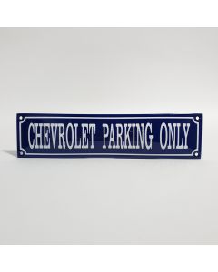Chevrolet parking only