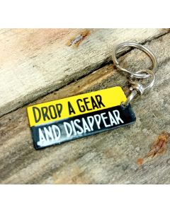 Drop a gear Keychain