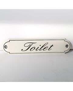 Toilet Classic cursive