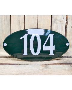 House number oval basic model