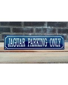 Jaguar parking only