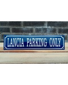 Lancia parking only