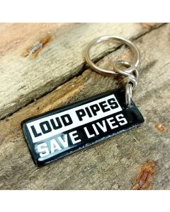 Loud pipes keychain