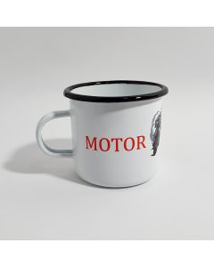 Enamel mug Motor racing