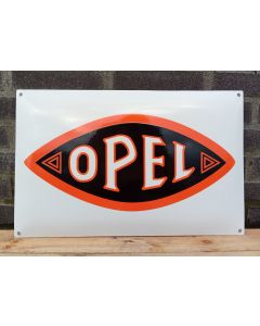 Opel enamel orange