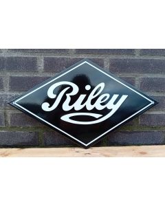 Riley enamel sign