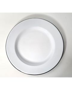 Dinnerware enamel plates set